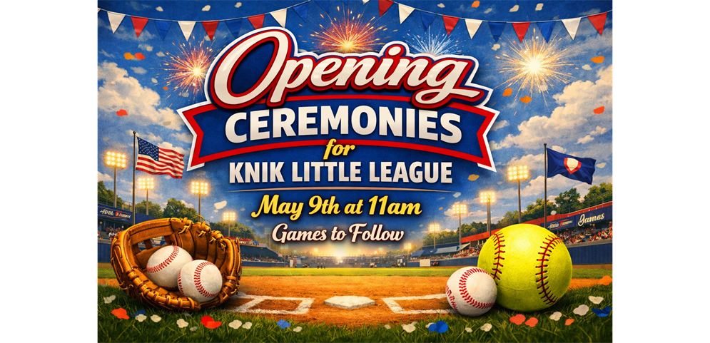 Opening Ceremonies May 9th!